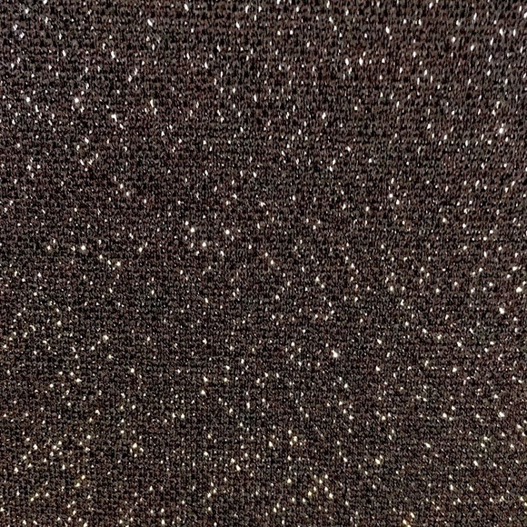 VINTAGE Land ‘N Sea Black Metallic Long Dress Size Small - Picture 9 of 13